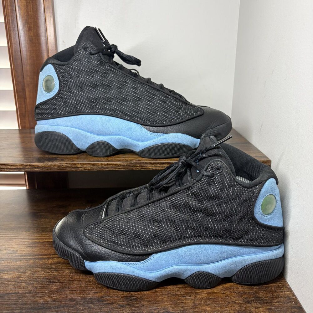Size 9 - Men's Air Jordan 13 Retro Black University Blue UNC 2022 DJ5982-041